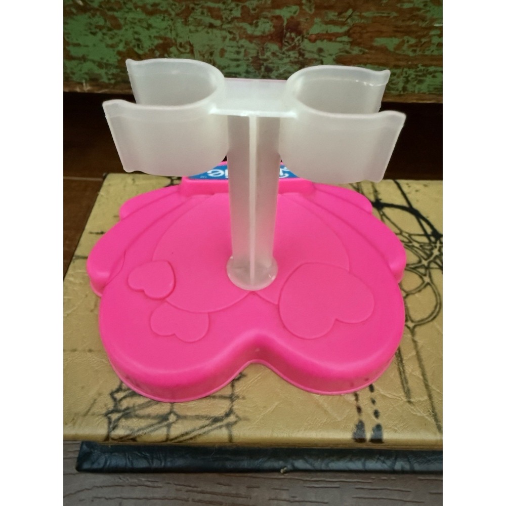 Vintage 1980's Barbie Pose Me Pretty Doll Stand #7357 Pink - Picture 3 of 4